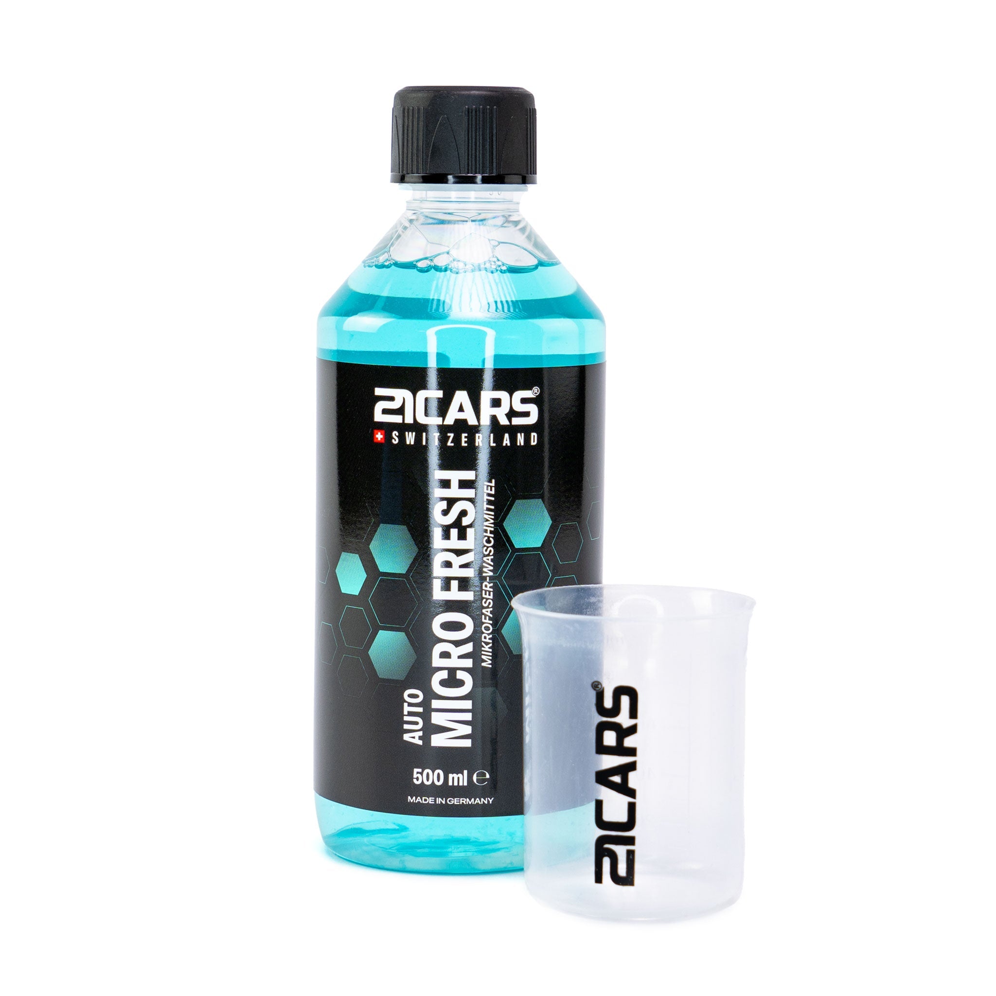 21CARS® Microfaser Waschmittel MICRO FRESH 0.5 Ltr. | Basic Set