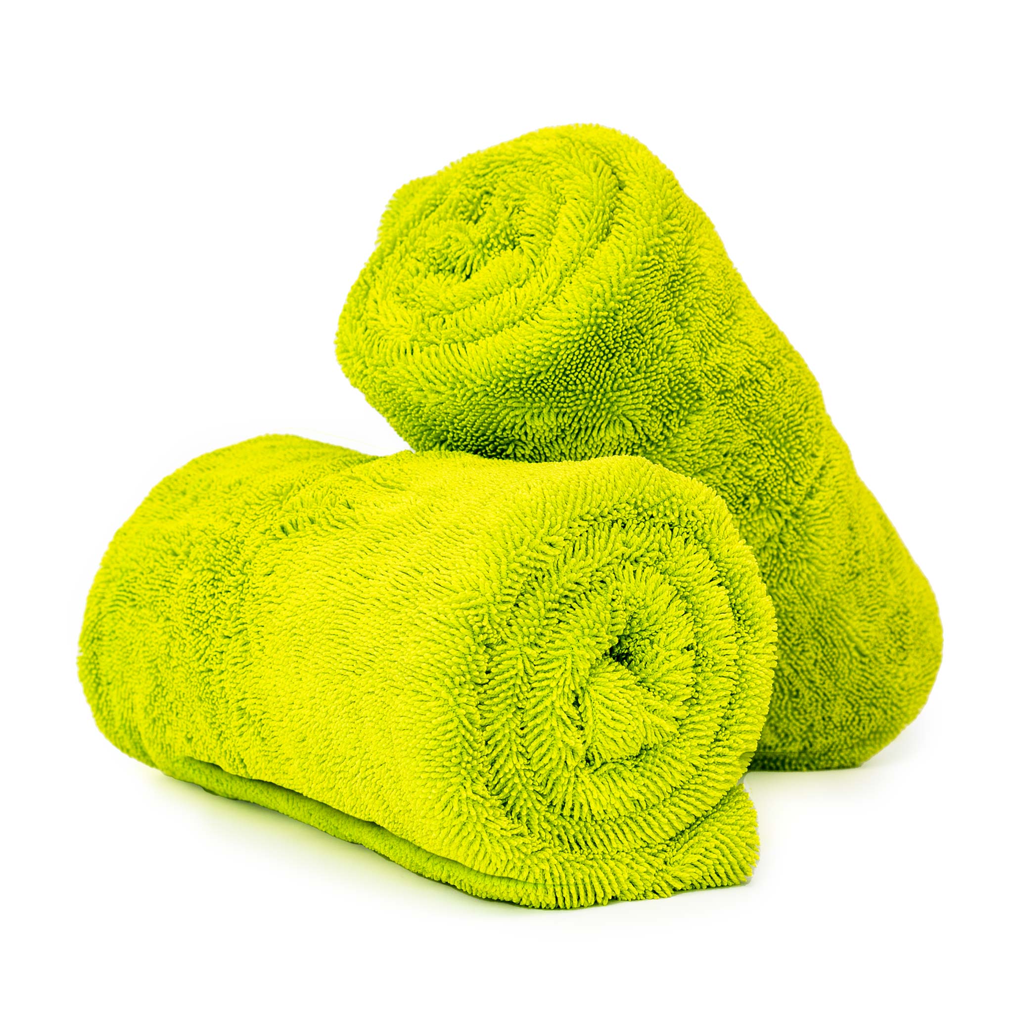 DUO Pack XL Serviette Torsadée Serviette de Séchage Voiture | 80x50cm - 1300GSM