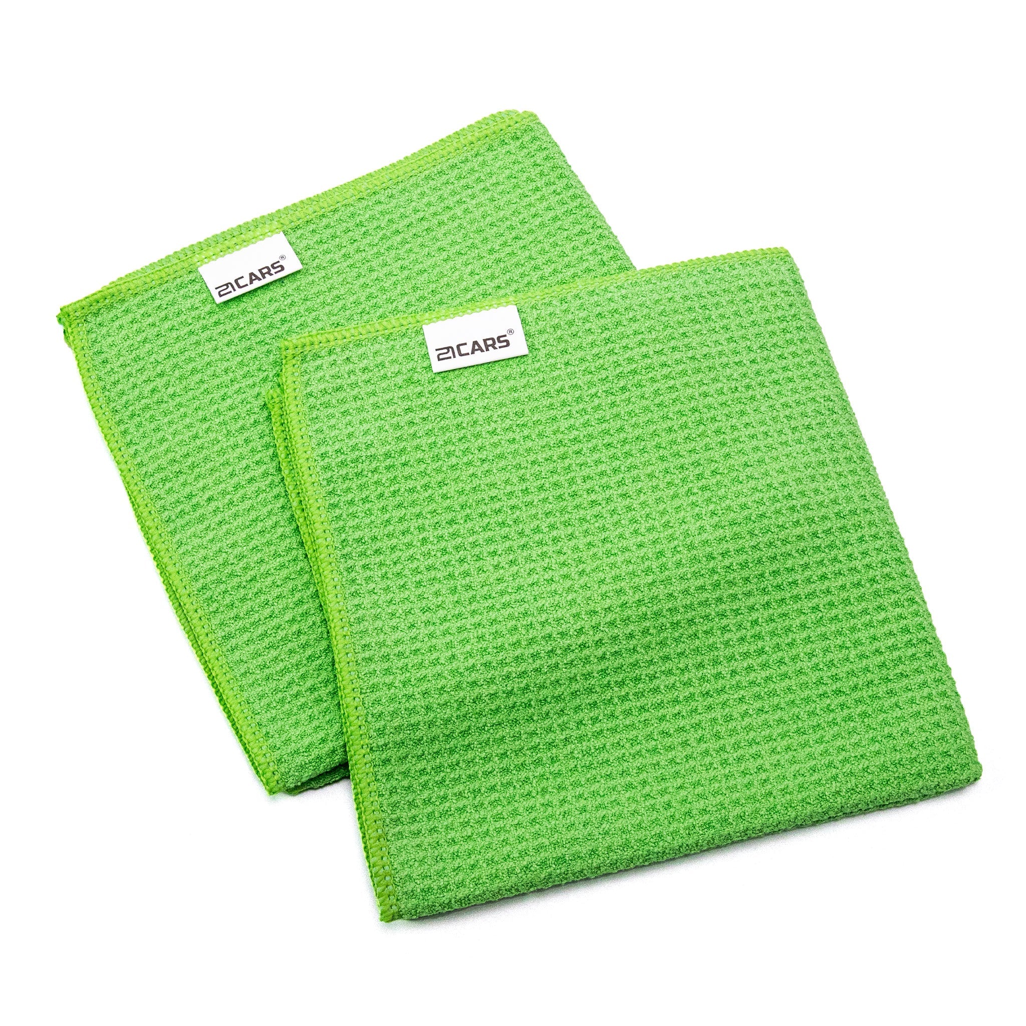 Set Waffle Microfiber Cloth for Window Cleaning Car | 40x40cm - 300 GSM