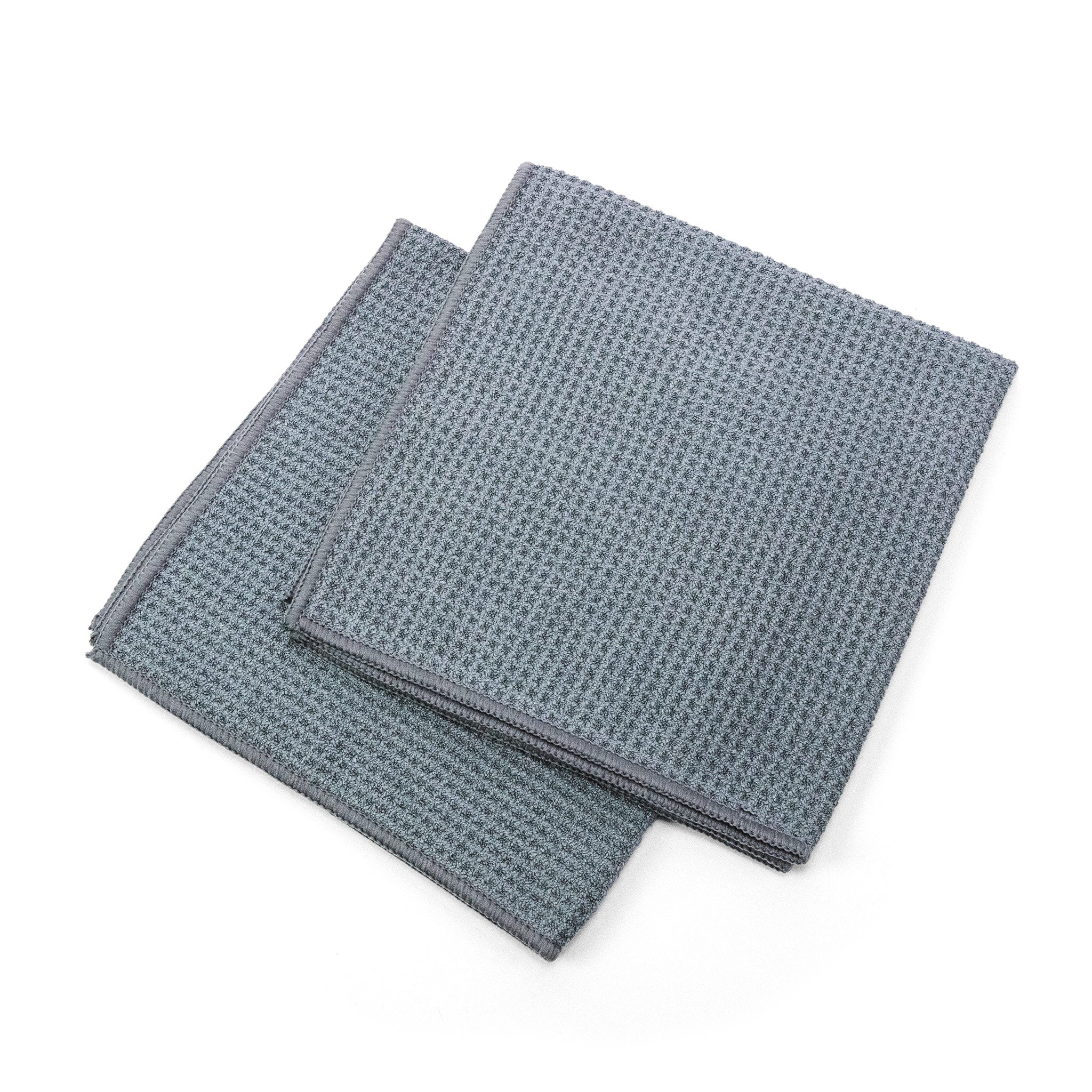 Set Waffle Microfiber Cloth for Window Cleaning Car | 40x40cm - 300 GSM