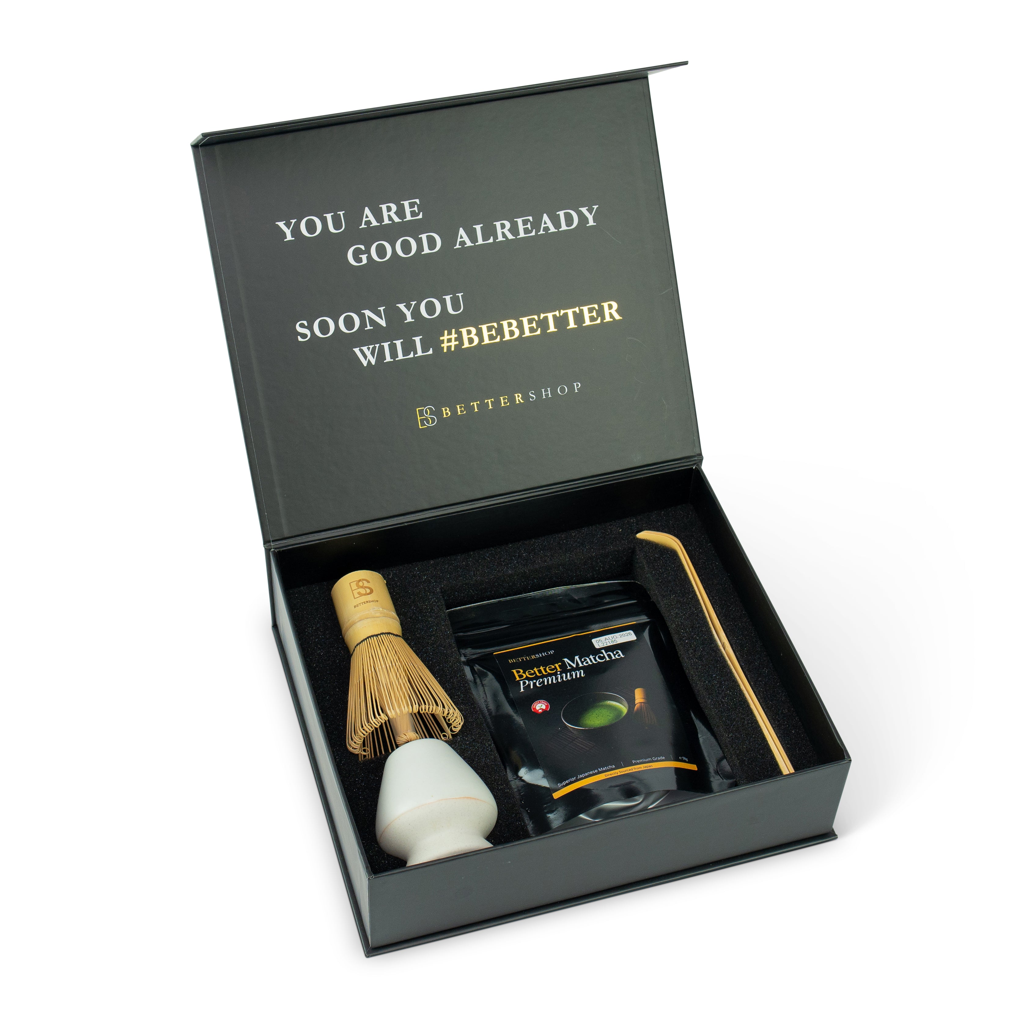 Better Bio Matcha Starterkit | 7-Teilig