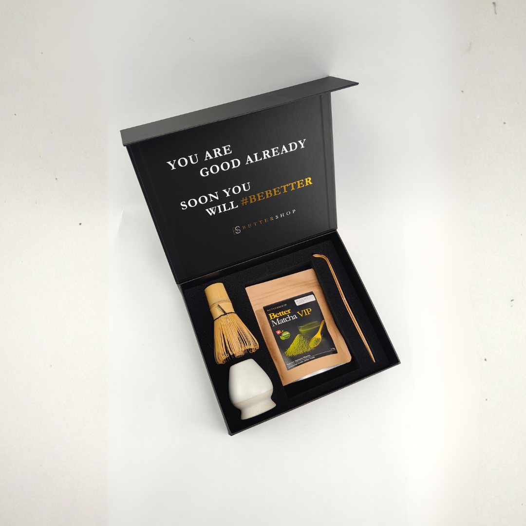 VIP Better Bio Matcha Starterset (Ceremonial) | 9-Teilig