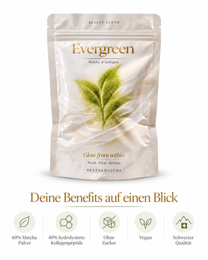 Matcha und Kollagen - Evergreen - 100g