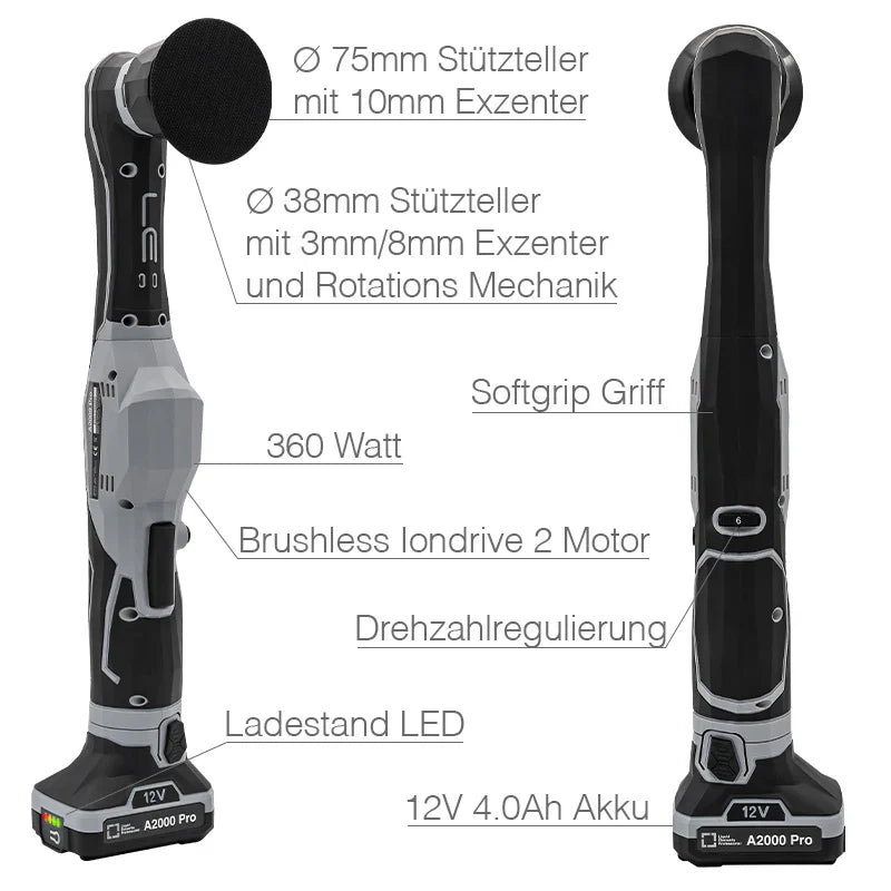 Professional cordless polishing machine | 24-piece set