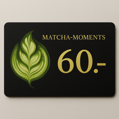 Geschenkgutschein Matcha-Moments