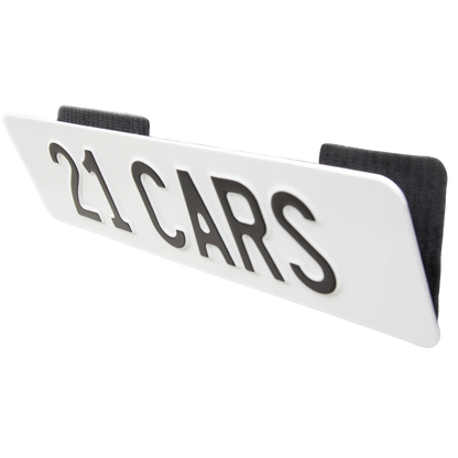 Support de plaque voiture/auto interchangeable Velcro | Mini