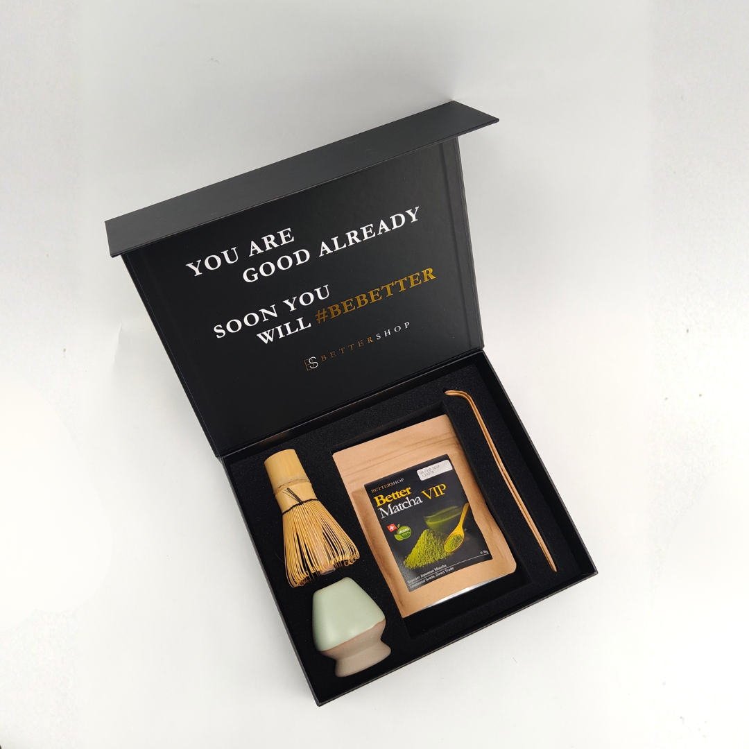 VIP Better Bio Matcha Starterset (Ceremonial) | 9-Teilig