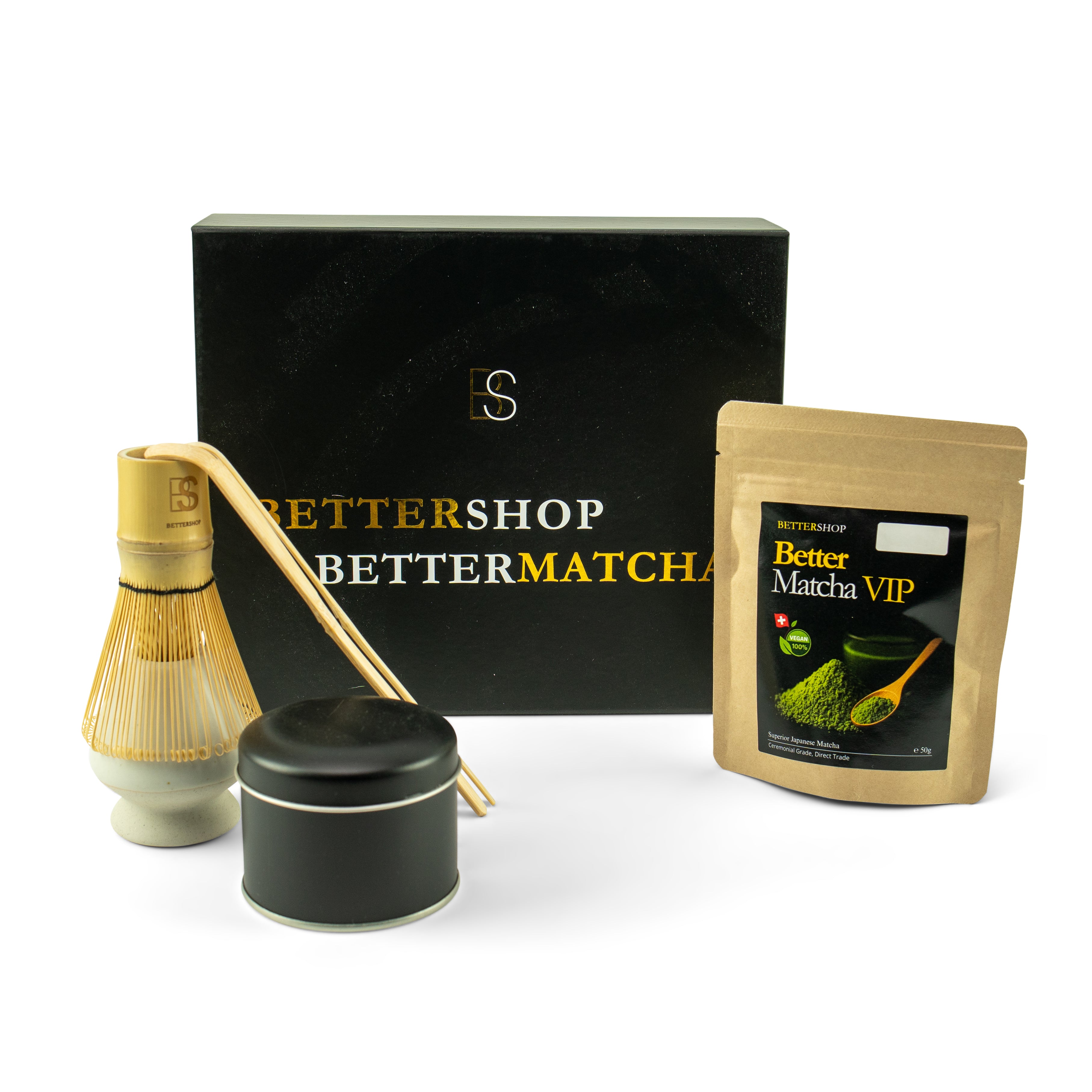 VIP Better Bio Matcha Starterset (Ceremonial) | 9-Teilig