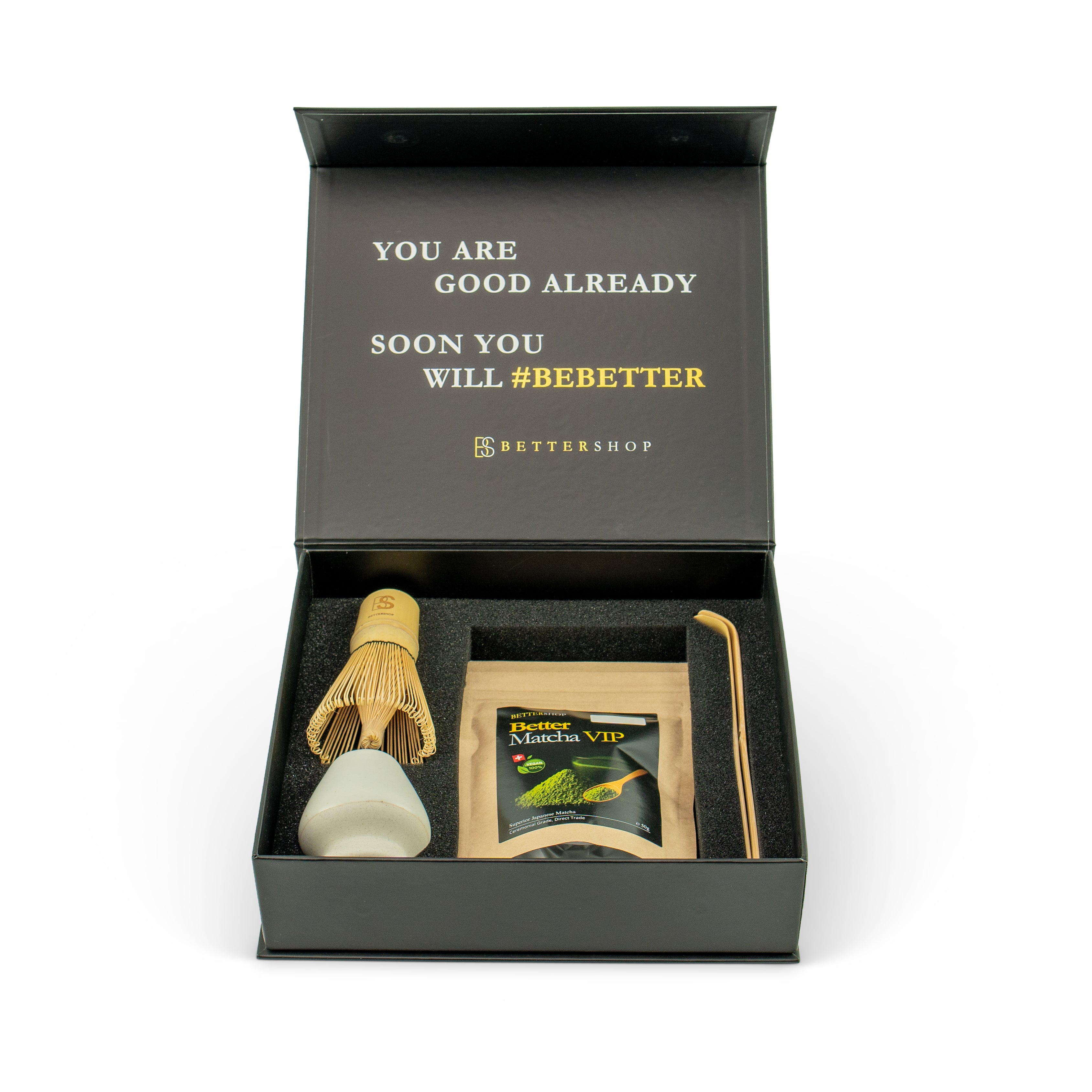 VIP Better Bio Matcha Starterset (Ceremonial) | 9-Teilig